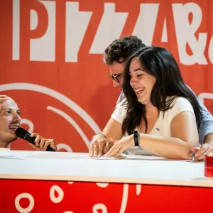 Anche la formazione al coca cola pizza village 2023